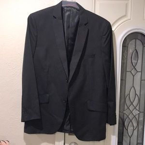 Pre-Owned - Alfani Black Suit Jacket Size Medium With Matching Pants W33X32